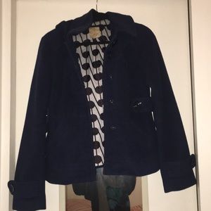 Nordstrom Tulle Hooded Peacoat S/M